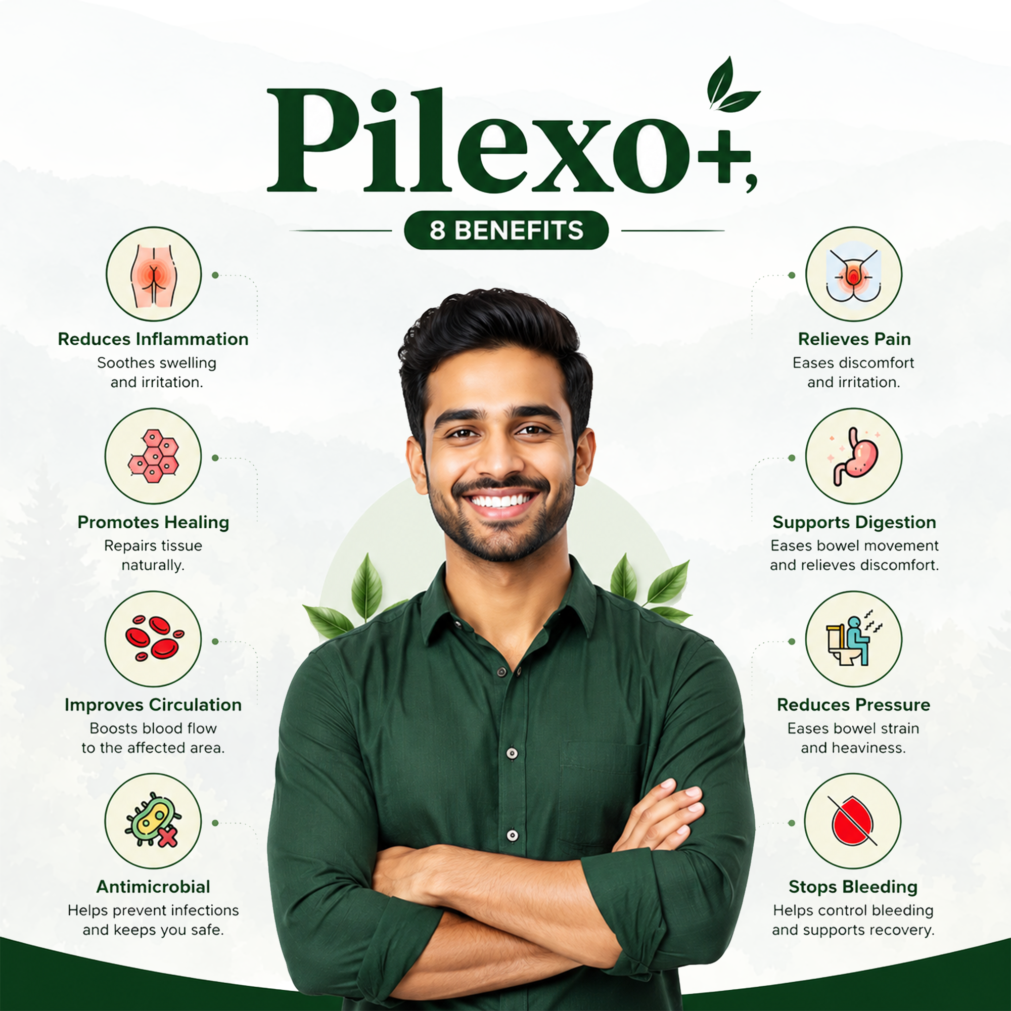 GS Ayurvedic Pilo Care Plus | 32+ Years Expertise | 1 Month Pack