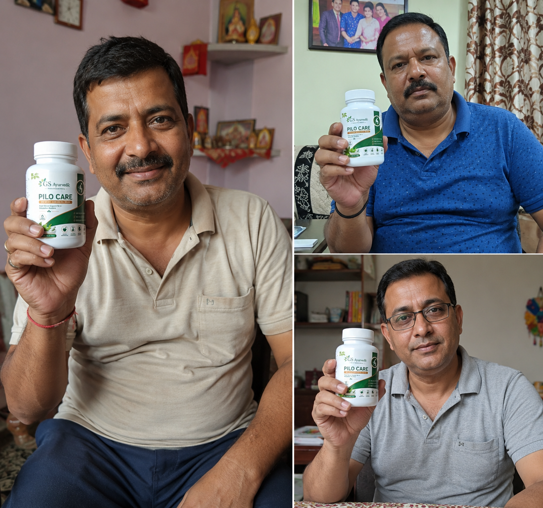 GS Ayurvedic Pilo Care Plus | 32+ Years Expertise | 1 Month Pack