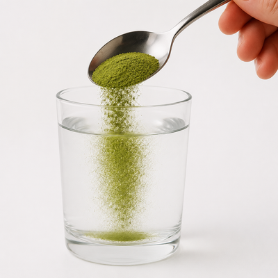 Mix in 150 200ml of Lukewarm Water