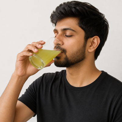 Stir until fully dissolved. Drink immediately without delay
