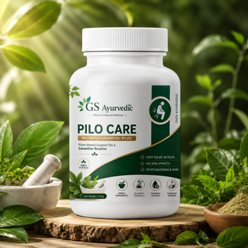 Pack of 2 Month | GS Ayurvedic Piles Care, 100% Ayurvedic Pilexo Plus, 32+ Years Expertise